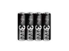 マンガン乾電池　黒　単3形　1.5V　4個パック