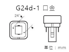 ベース:G24d-1