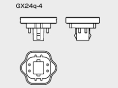 口金:GX24q-4