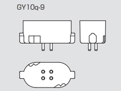 口金:GY10q-9