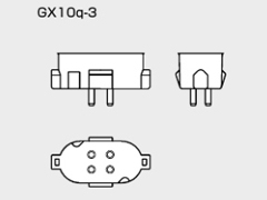 口金:GX10q-3