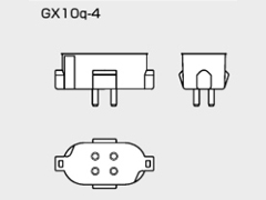 口金:GX10q-4