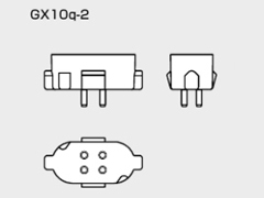 口金:GX10q-2