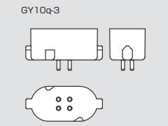 口金:GY10q-3