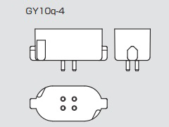 口金:GY10q-4