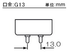 ベース:G13